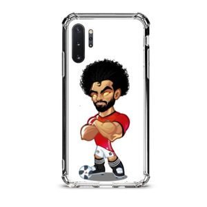 Mohamed Salah θήκη διάφανη & σχέδιο  d1002 γιά  Galaxy Note 10 Plus