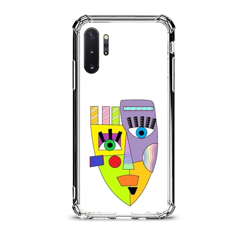 Shape face θήκη διάφανη & σχέδιο  d1027 γιά  Galaxy Note 10 Plus