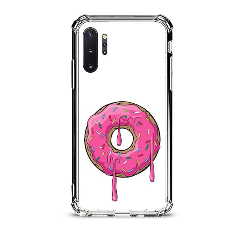 Donut θήκη διάφανη & σχέδιο  d1038 γιά  Galaxy Note 10 Plus
