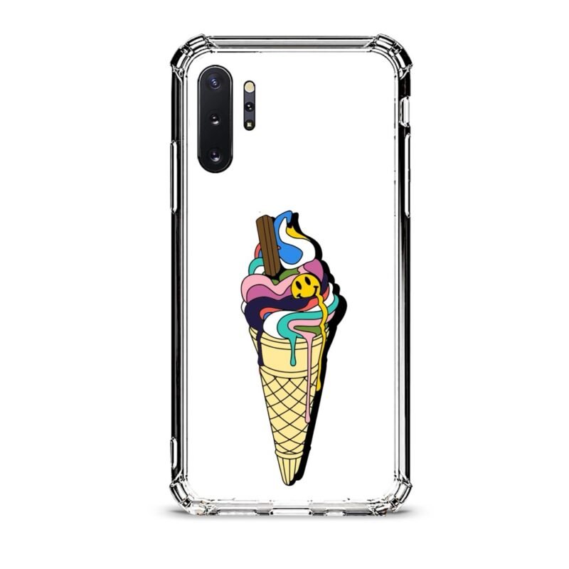 Ice cream θήκη διάφανη & σχέδιο  d1042 γιά  Galaxy Note 10 Plus