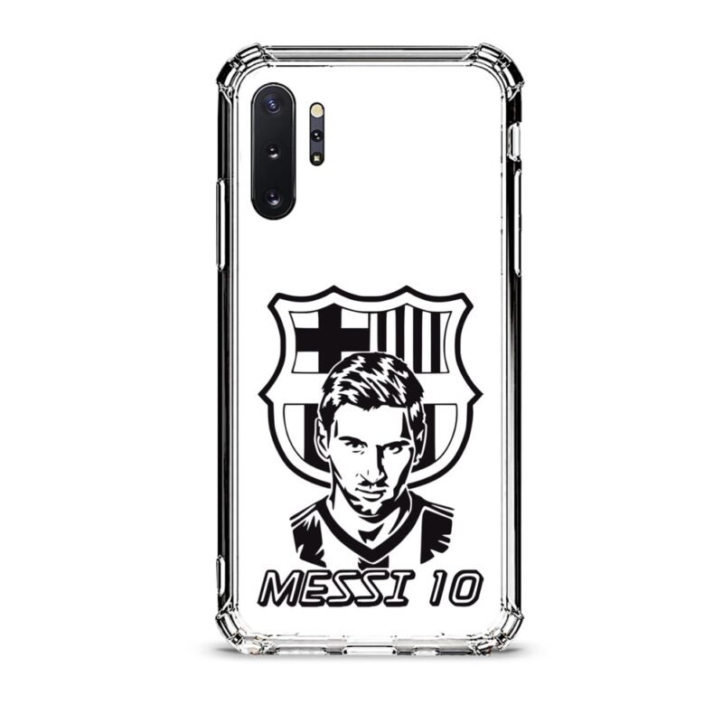 Messi Barcelona θήκη διάφανη & σχέδιο  d1043 γιά  Galaxy Note 10 Plus