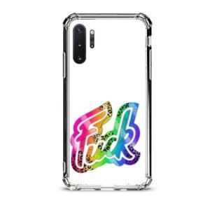 F*ck θήκη διάφανη & σχέδιο  d1054 γιά  Galaxy Note 10 Plus
