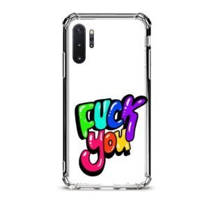 F*ck you θήκη διάφανη & σχέδιο  d1055 γιά  Galaxy Note 10 Plus