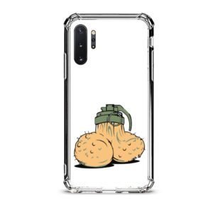 Bomb θήκη διάφανη & σχέδιο  d1056 γιά  Galaxy Note 10 Plus