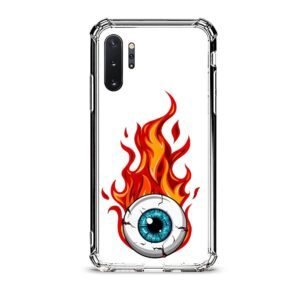 Eye flame θήκη διάφανη & σχέδιο  d1057 γιά  Galaxy Note 10 Plus