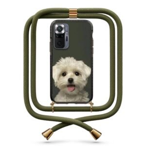 Cute dog θήκη με κορδόνι & σχέδιο 9947 για Xiaomi Redmi Note 10 Pro
