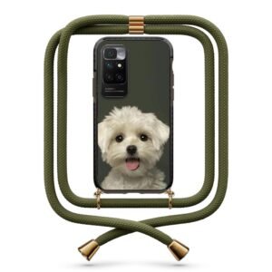 Cute dog θήκη με κορδόνι & σχέδιο 9947 για Xiaomi Redmi 10