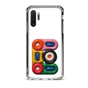 3d shapes θήκη διάφανη & σχέδιο  d1064 γιά  Galaxy Note 10 Plus