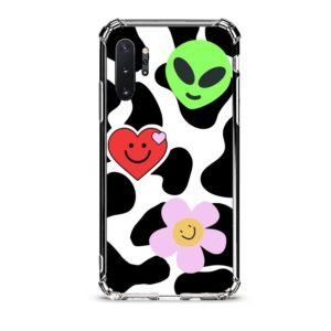 Smiley faces θήκη διάφανη & σχέδιο  d1073 γιά  Galaxy Note 10 Plus
