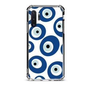 Evil eye θήκη διάφανη & σχέδιο  d1085 γιά  Galaxy Note 10 Plus