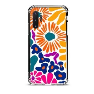 Floral θήκη διάφανη & σχέδιο  d1092 γιά  Galaxy Note 10 Plus