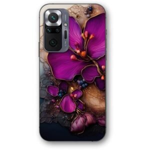 Floral abstract θήκη κινητού 9603 για Redmi Note 10 Pro