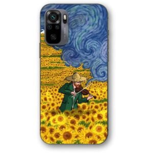 Van Gogh violin painting θήκη κινητού 9613 για Redmi Note 10/10s