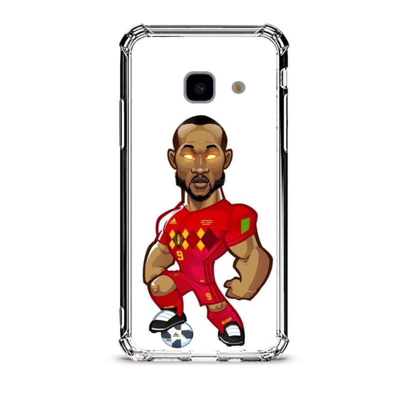 Lukaku θήκη διάφανη & σχέδιο  d1012 γιά  Galaxy J4 2018