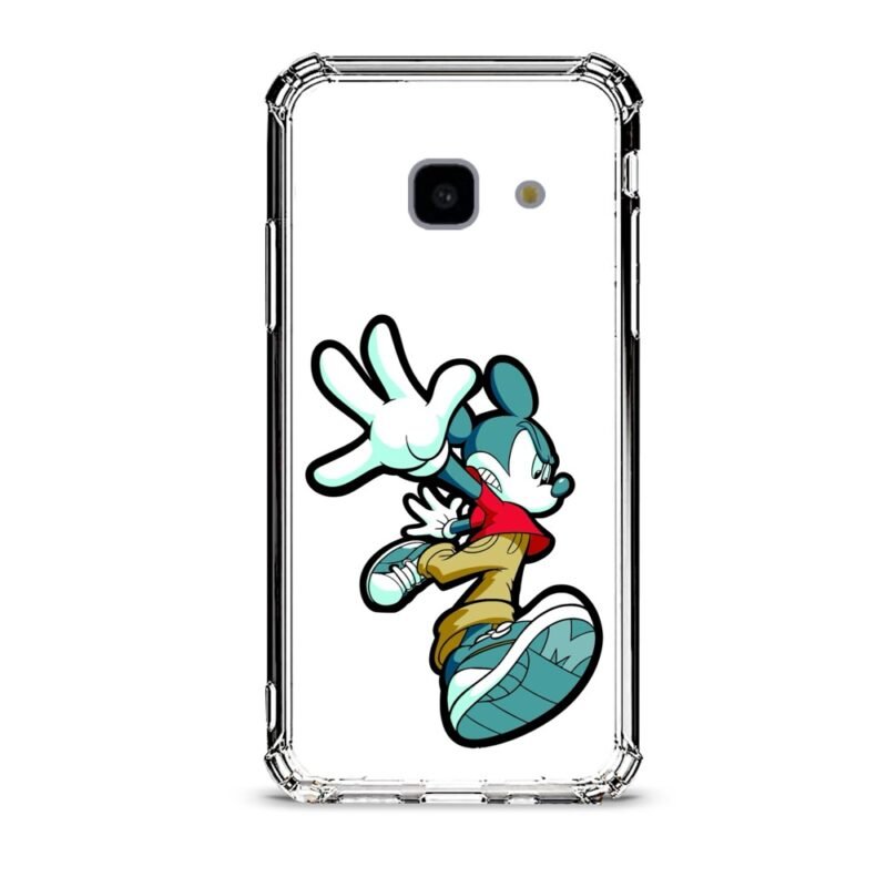 Mickey θήκη διάφανη & σχέδιο  d1063 γιά  Galaxy J4 2018