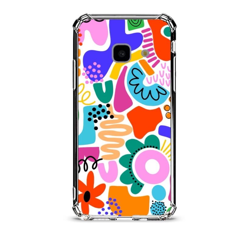 Shapes θήκη διάφανη & σχέδιο  d1072 γιά  Galaxy J4 2018