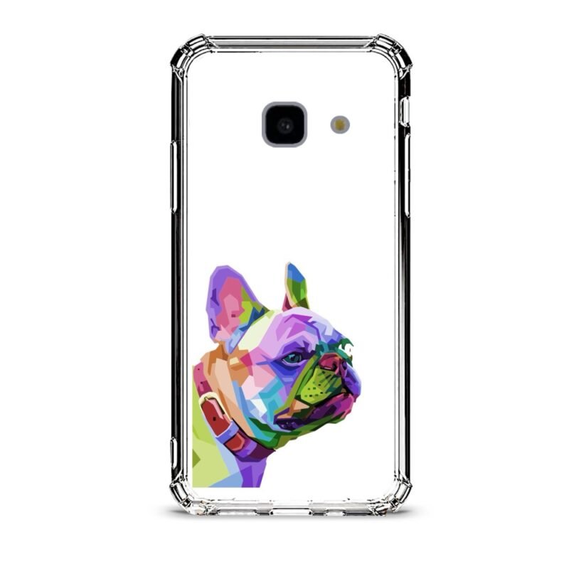 Cute pug θήκη διάφανη & σχέδιο  d1078 γιά  Galaxy J4 2018