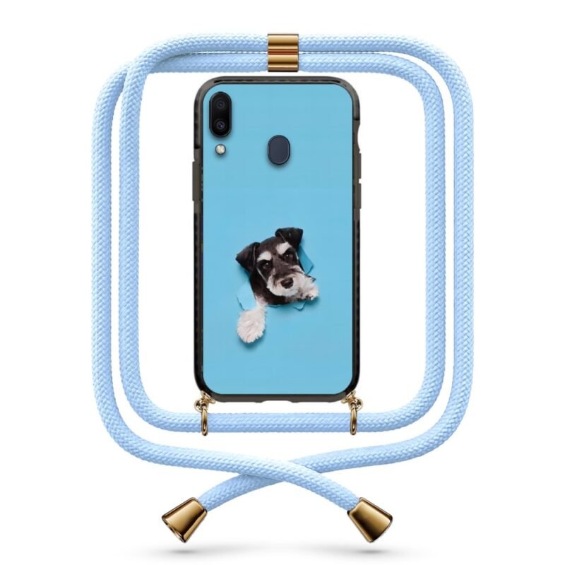 Dog out of wall θήκη με κορδόνι & σχέδιο 9950 για  Galaxy M20