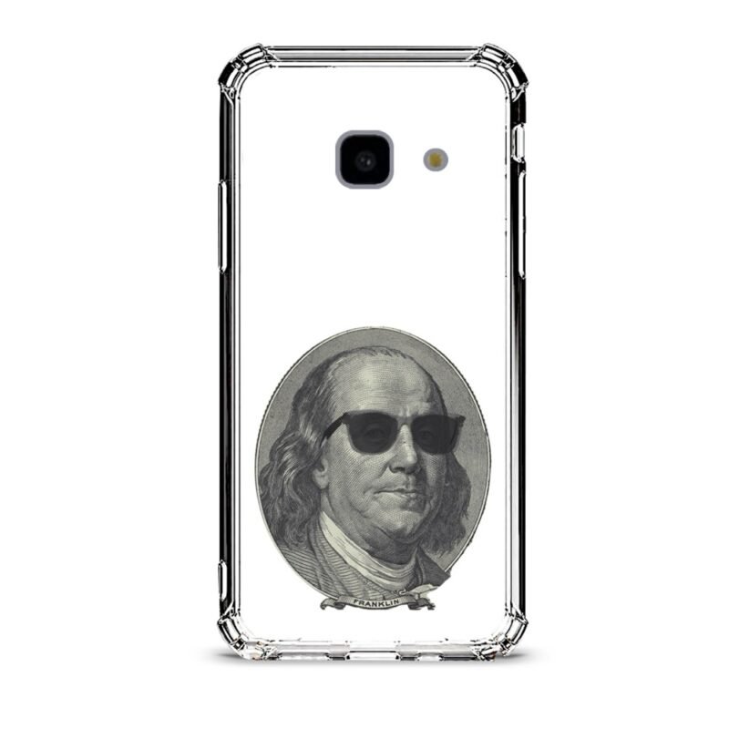Franklin glasses θήκη διάφανη & σχέδιο  d1113 γιά  Galaxy J4 2018