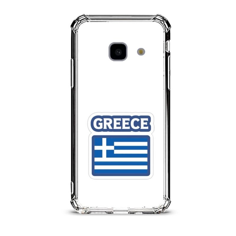 Greece θήκη διάφανη & σχέδιο  d1126 γιά  Galaxy J4 2018