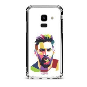 Lionel Messi θήκη διάφανη & σχέδιο  d1050 γιά  Galaxy J6 2018