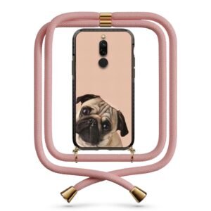 Pug θήκη με κορδόνι & σχέδιο 9953 για Xiaomi Redmi 8/8A