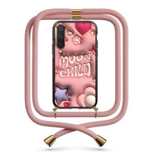 Moon child θήκη με κορδόνι & σχέδιο 9954 για Xiaomi Mi 9 Lite