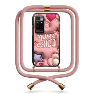 Moon child θήκη με κορδόνι & σχέδιο 9954 για Xiaomi Redmi 10