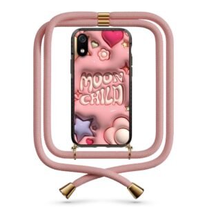 Moon child θήκη με κορδόνι & σχέδιο 9954 για Xiaomi Redmi 7A