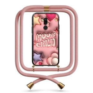 Moon child θήκη με κορδόνι & σχέδιο 9954 για Xiaomi Redmi 8/8A