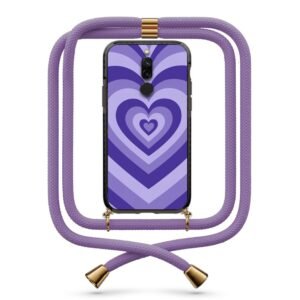 Heart illusion θήκη με κορδόνι & σχέδιο 9847 για Xiaomi Redmi 8/8A