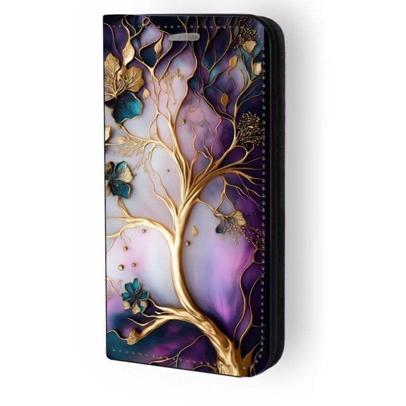 Θήκη book με σχέδιο tree abstract 9611 (Redmi Note 14 5G)