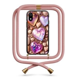 Heart gems θήκη με κορδόνι & σχέδιο 9956 για Xiaomi Redmi 7A
