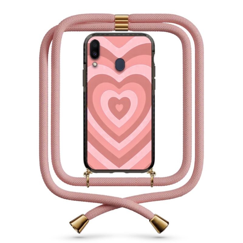 Heart illusion θήκη με κορδόνι & σχέδιο 9957 για  Galaxy M20