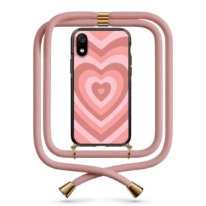 Heart illusion θήκη με κορδόνι & σχέδιο 9957 για Xiaomi Redmi 7A
