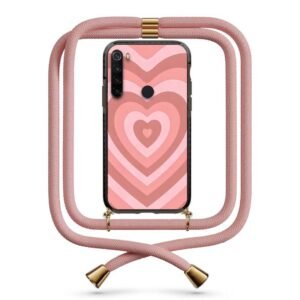 Heart illusion θήκη με κορδόνι & σχέδιο 9957 για Xiaomi Redmi Note 8