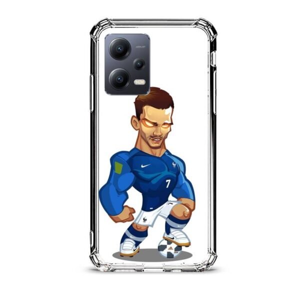 Antoine Griezmann θήκη διάφανη & σχέδιο  d1004 γιά Xiaomi Redmi Note 12 5G