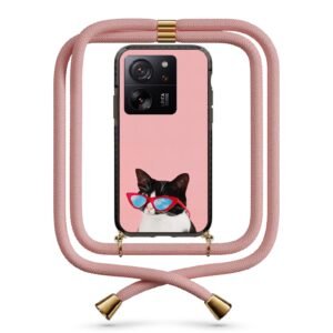 Intellectual cat θήκη με κορδόνι & σχέδιο 9958 για Xiaomi Mi 13T/13T Pro