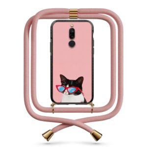 Intellectual cat θήκη με κορδόνι & σχέδιο 9958 για Xiaomi Redmi 8/8A