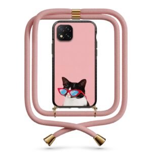 Intellectual cat θήκη με κορδόνι & σχέδιο 9958 για Xiaomi Redmi 9C