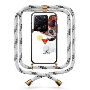 Cocktail dog θήκη με κορδόνι & σχέδιο 9959 για Xiaomi Mi 13T/13T Pro