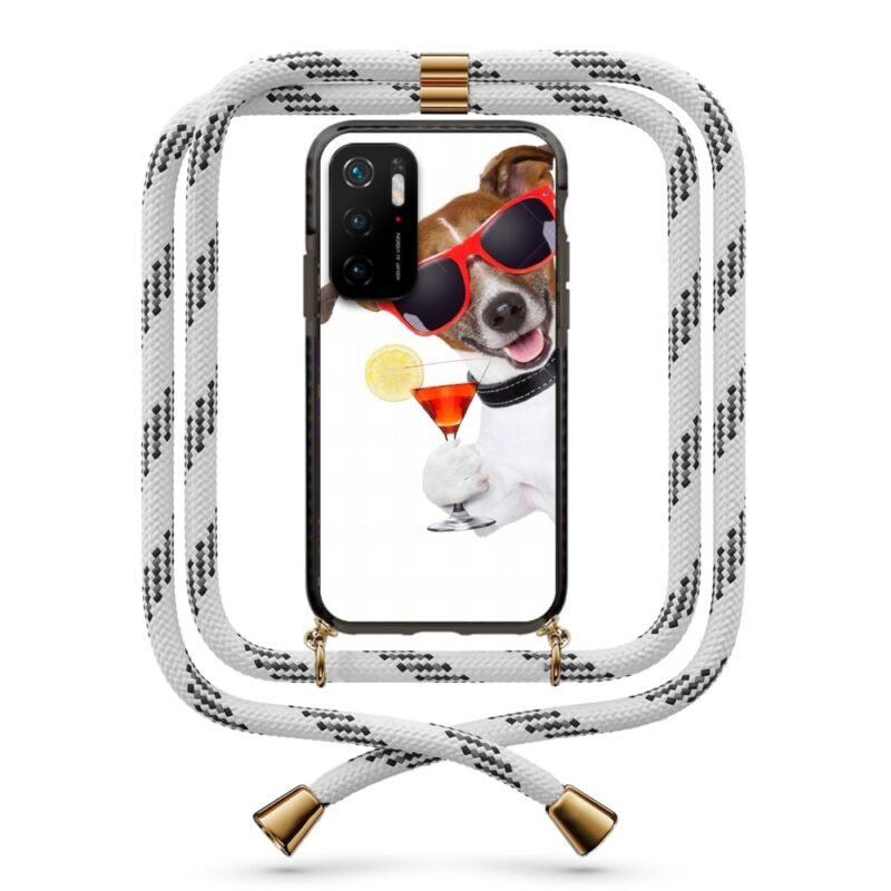 Cocktail dog θήκη με κορδόνι & σχέδιο 9959 για Xiaomi Poco M3 Pro