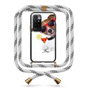Cocktail dog θήκη με κορδόνι & σχέδιο 9959 για Xiaomi Redmi 10