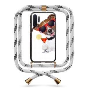 Cocktail dog θήκη με κορδόνι & σχέδιο 9959 για  Galaxy Note 10 Plus