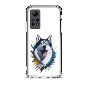 Wolf θήκη διάφανη & σχέδιο  d1021 γιά Xiaomi Redmi Note 12 Pro 4G