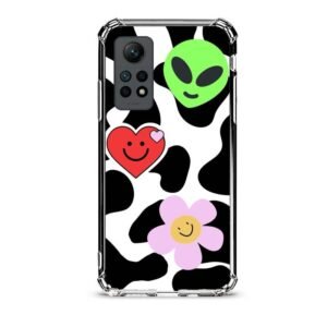 Smiley faces θήκη διάφανη & σχέδιο  d1073 γιά Xiaomi Redmi Note 12 Pro 4G