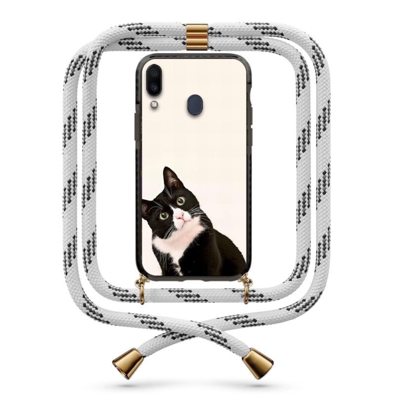 Cat θήκη με κορδόνι & σχέδιο 9962 για  Galaxy M20