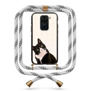 Cat θήκη με κορδόνι & σχέδιο 9962 για Xiaomi Redmi Note 9