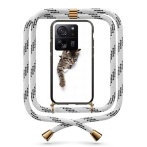 Cat out of wall θήκη με κορδόνι & σχέδιο 9963 για Xiaomi Mi 13T/13T Pro