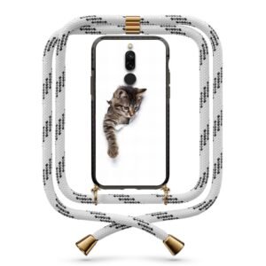 Cat out of wall θήκη με κορδόνι & σχέδιο 9963 για Xiaomi Redmi 8/8A